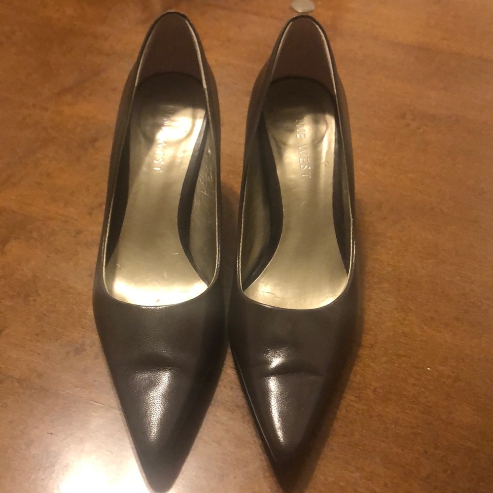 Nine West Chocolate Brown heels